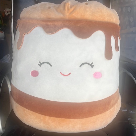 Squishmallows Other - Rare Squishmallow 20” Carmelita S’more Marshmallow Plush Toy